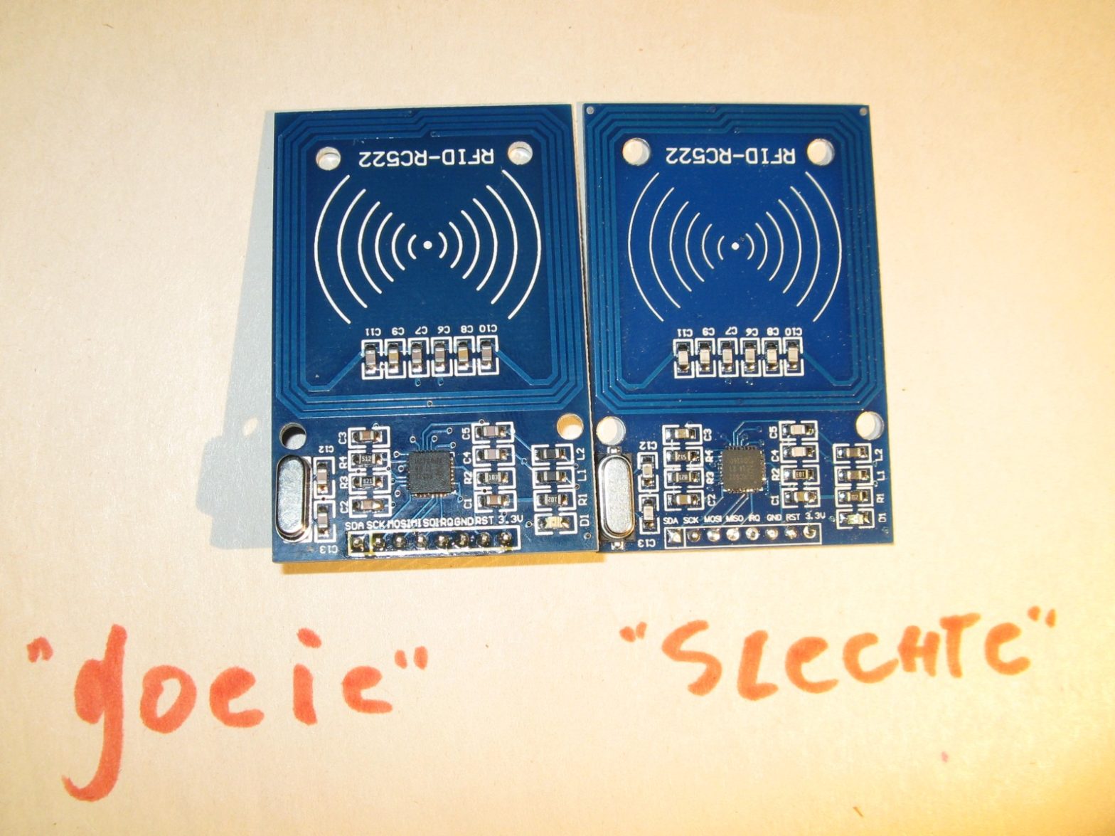 Fixed RC522 RFID reader not reading (some) cards (Part 1) Eluke.nl