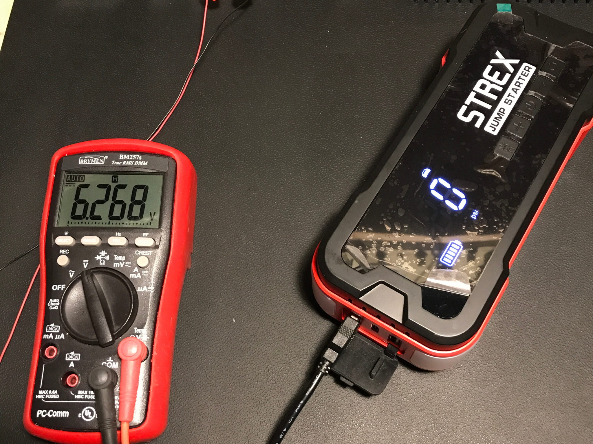 Strex PS313 teardown en usb-geeft-6V-fix