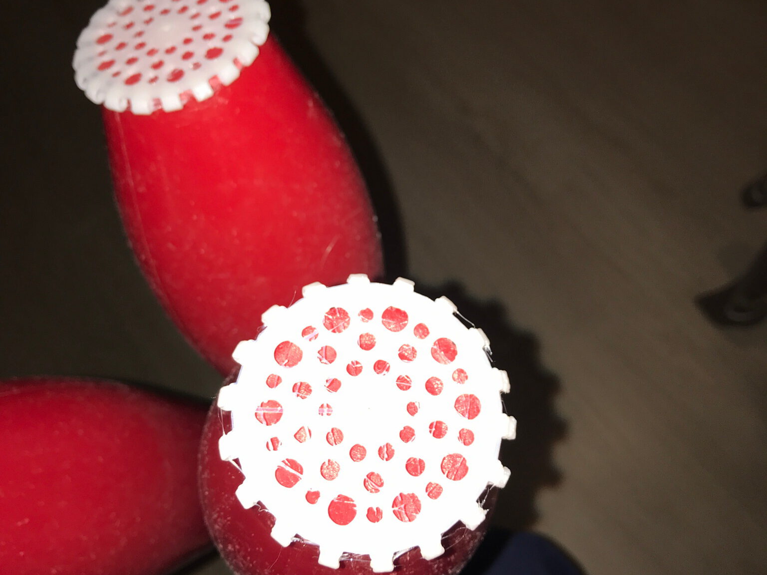 “Bumpers” voor jongleerkegel